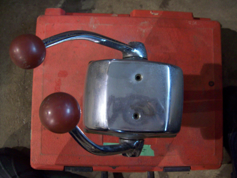 Vintage Morris Remote-control duel lever Mercruiser OMC